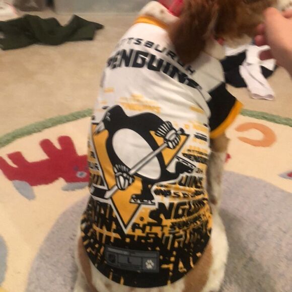Pittsburgh Penguins Dog Jersey Size L - Picture 4 of 9